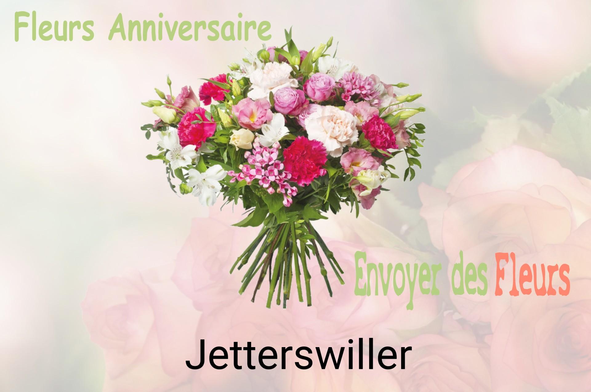 Bouquet de fleurs d’anniversaire livré à Jetterswiller